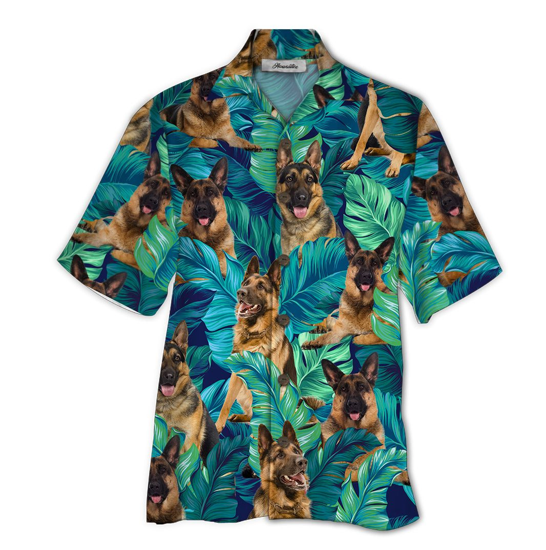 Hawaiian Shirt Germen Shepherd Hawaiian Shirt For Men