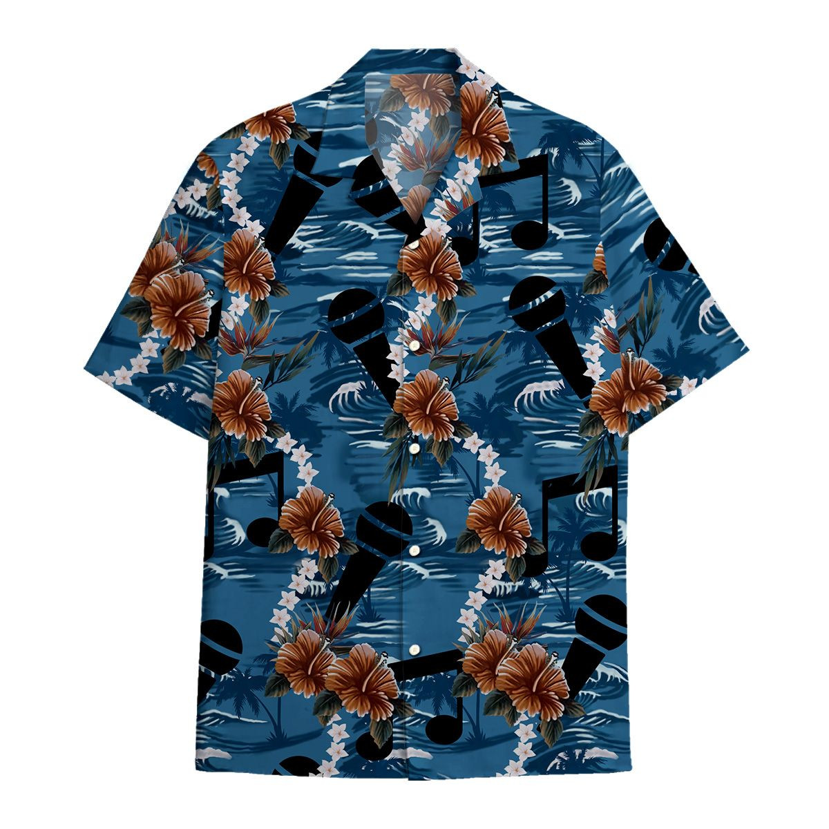 Hawaiian Shirt Microphone Hawaiian Shirt For Men