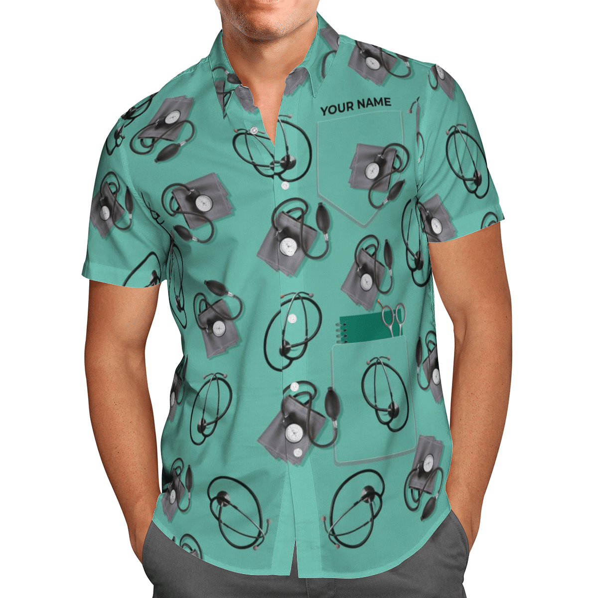 Hawaiian Shirt Nurse Hawaiian Shirt For Men