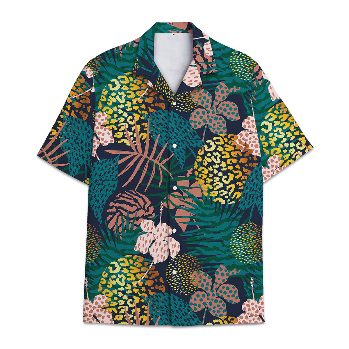 Hawaiian Shirt Panther - Aloha Tropical Flower And Leaf Tropical Combined With Animal