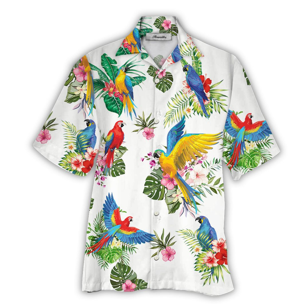 Hawaiian Shirt Parrots Hawaiian Shirt For Men