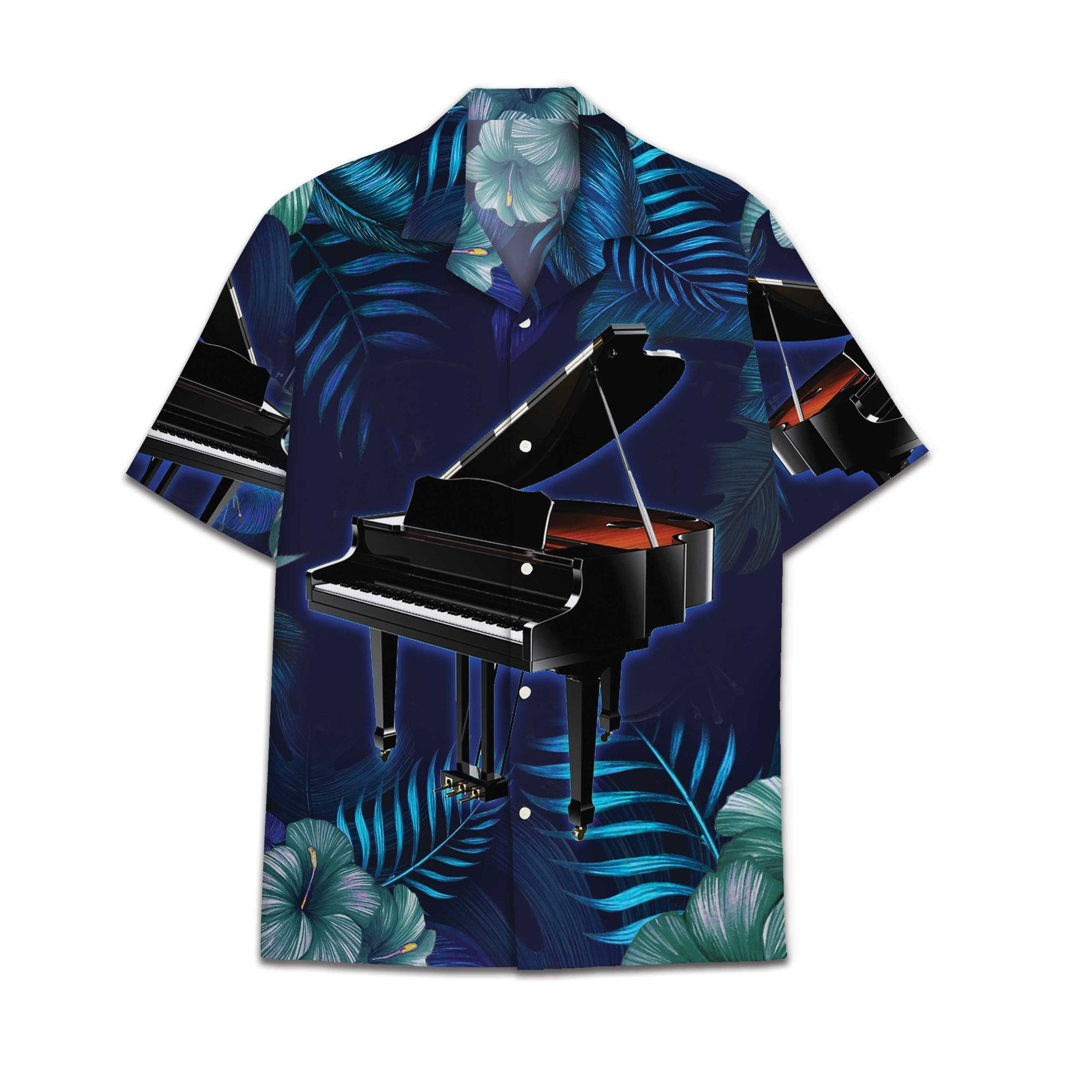 Hawaiian Shirt Piano Hawaiian Shirt For Men