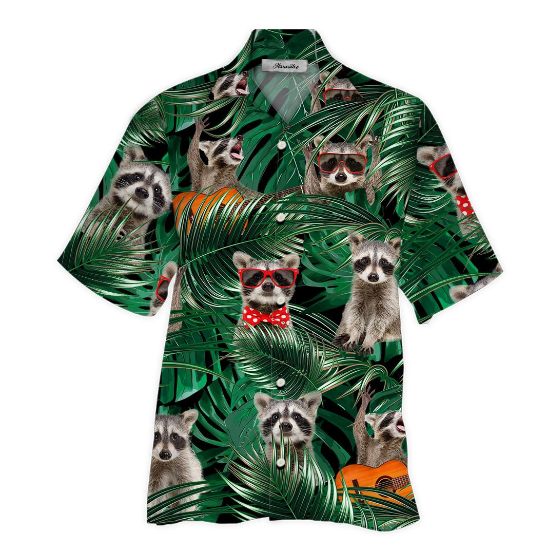 Hawaiian Shirt Raccoon Hawaiian Shirt For Men