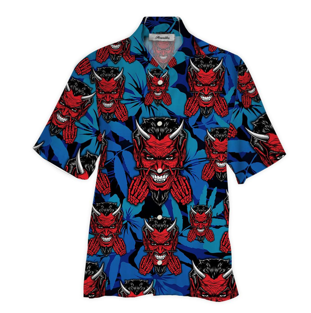 Hawaiian Shirt Satan Hawaiian Shirt For Men