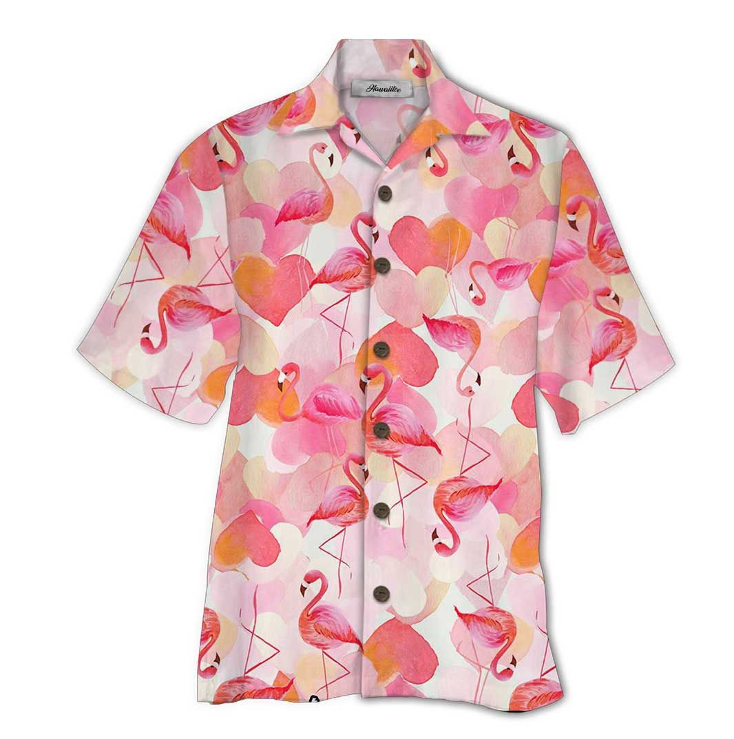 Hawaiian Shirt & Short Flamingo Hawaiian Shirt For Men