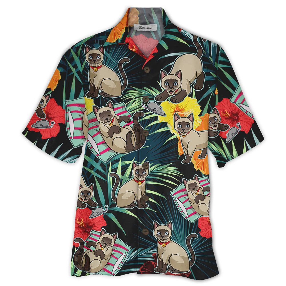 Hawaiian Shirt Siamese Cat Hawaiian Shirt For Men