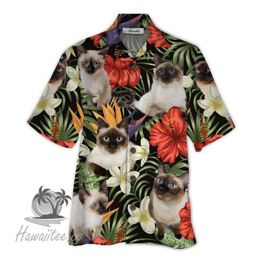 Hawaiian Shirt Siamese Cat Hawaiian Shirt For Men