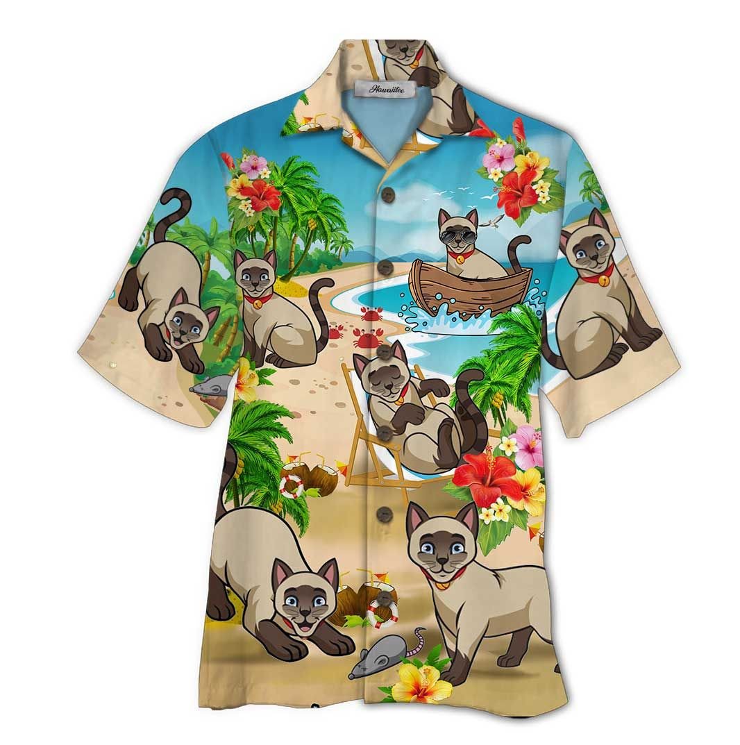 Hawaiian Shirt Siamese Hawaiian Shirt For Men