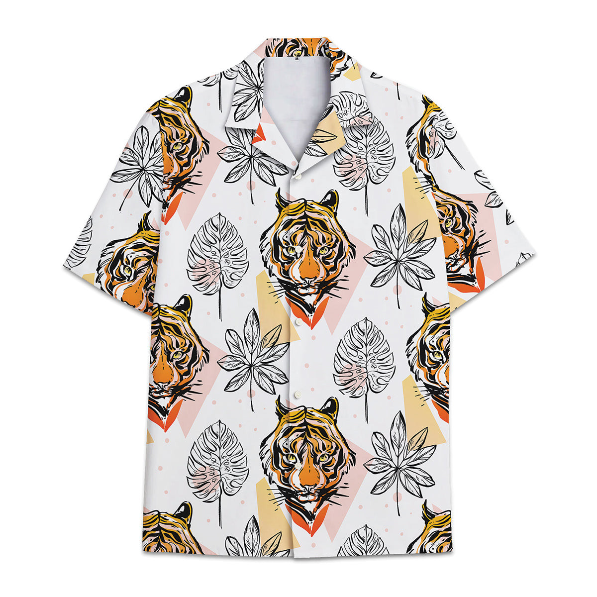 Hawaiian Shirt Tiger Tropical Flower And Leaf Tropical Combined With Animal And Tiger