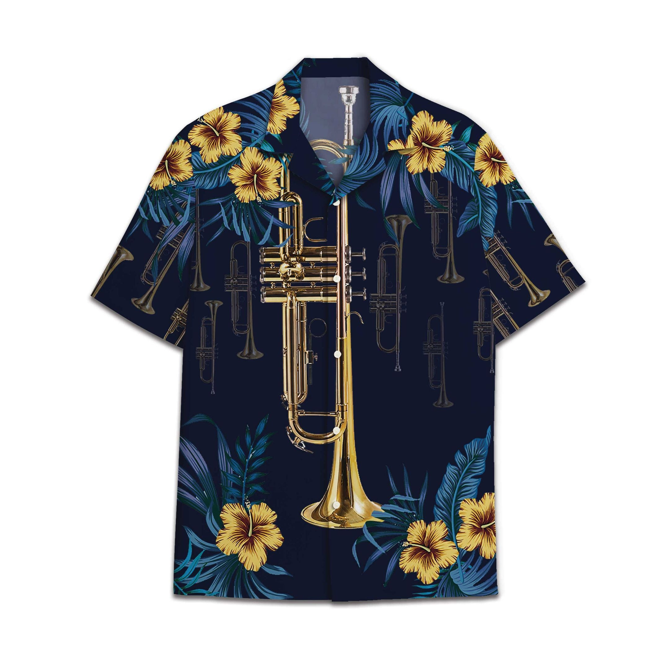 Hawaiian Shirt Trumpet Hawaiian Shirt For Men