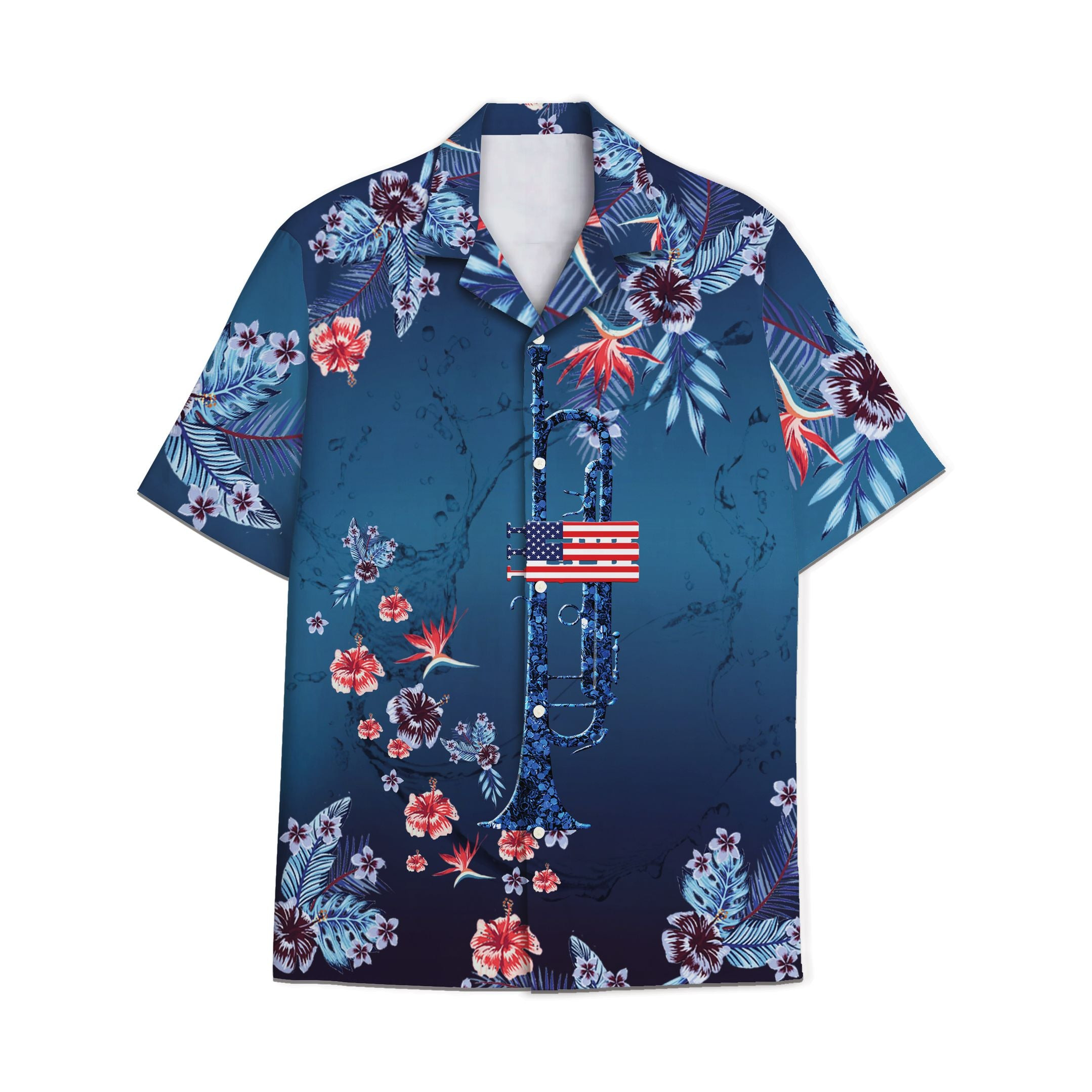 Hawaiian Shirt Trumpet Hawaiian Shirt For Men