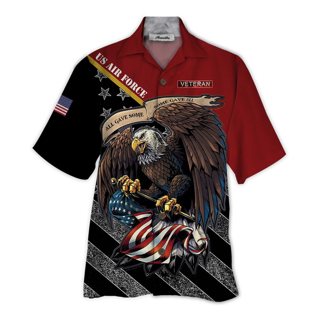 Hawaiian Shirt Us Air Force Veteran Hawaiian Shirt For Men
