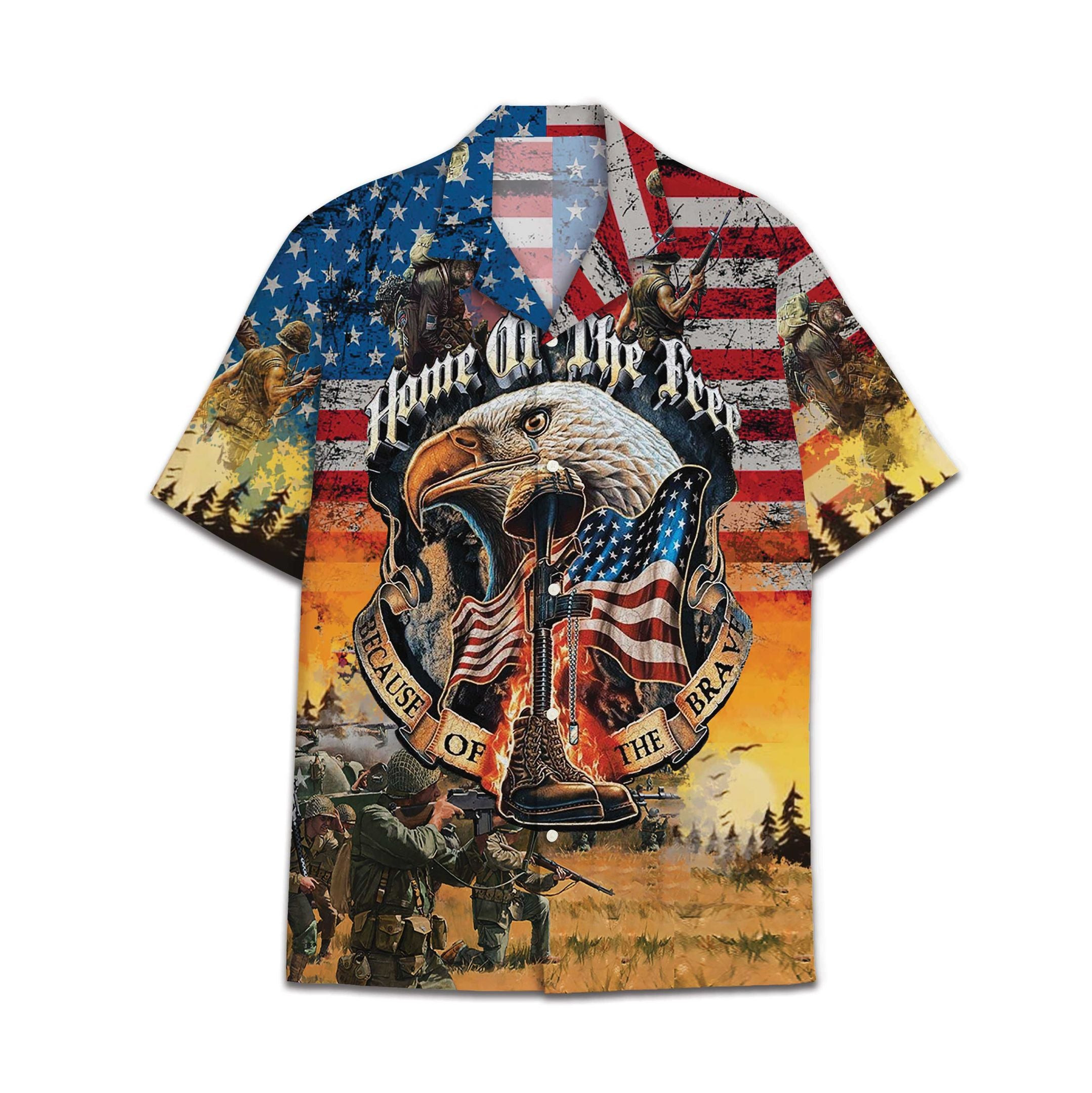 Hawaiian Shirt Us Military Hawaiian Shirt For Men