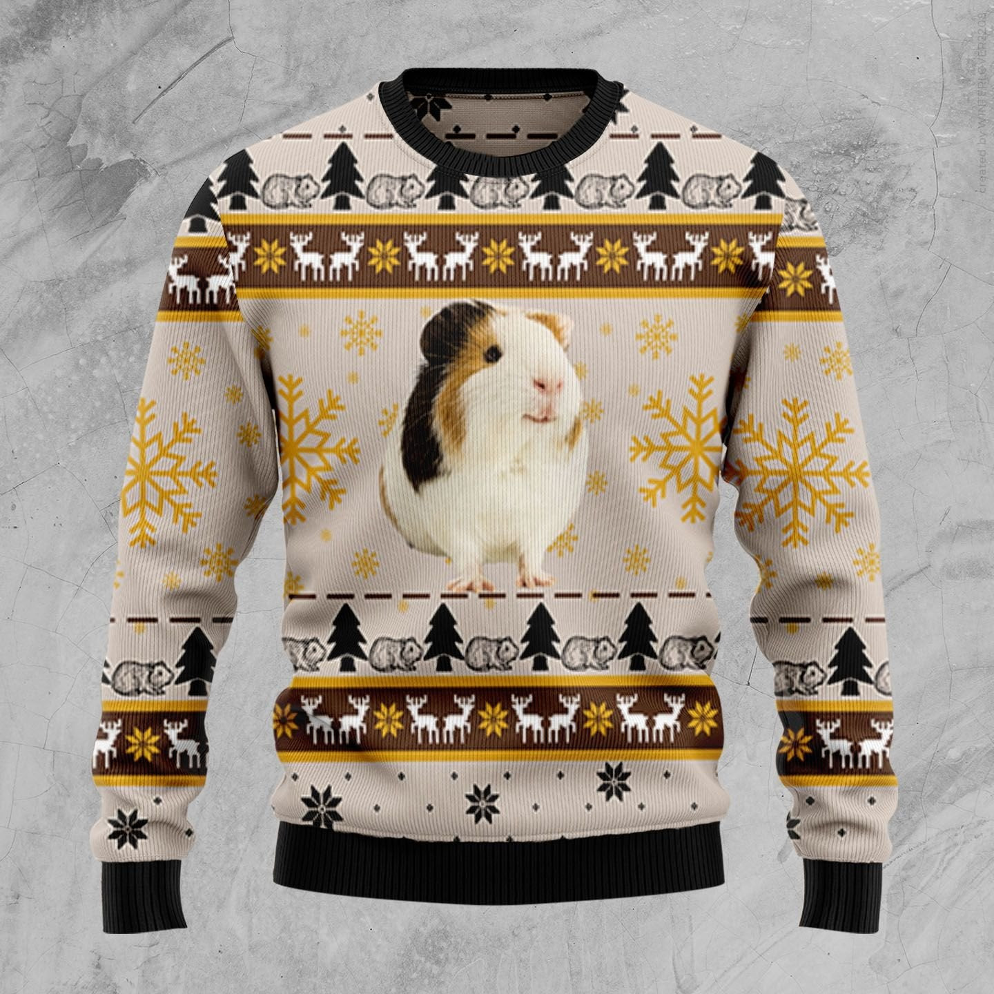 Hedgehog Cute Ugly Christmas Sweater