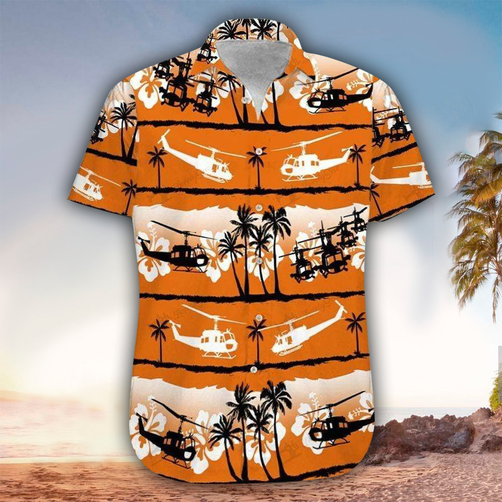 Helicopter Aloha Shirt Perfect Hawaiian Shirt For Helicopter Lover Shirt For Men and Women