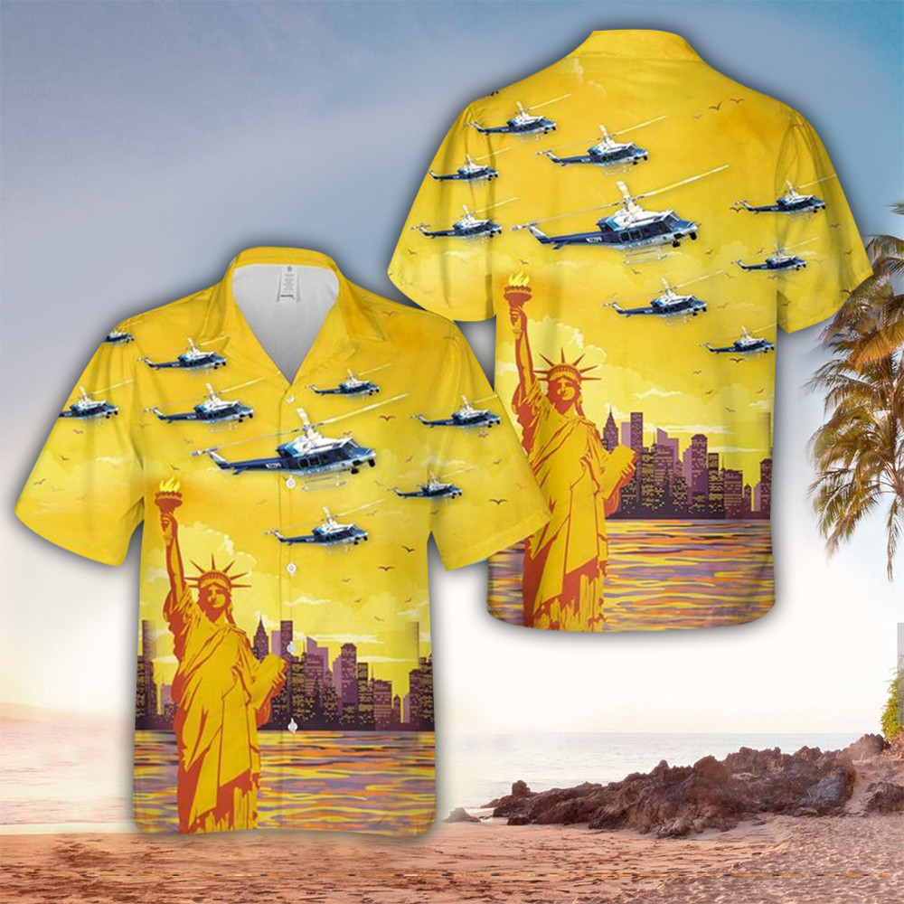 Helicopter Hawaiian Shirt Helicopter Button Up Shirt For Men and Women