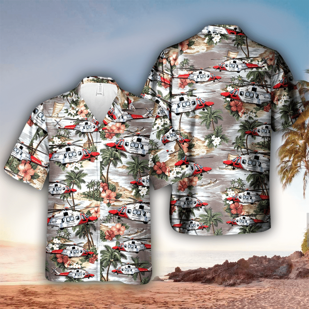 Helicopter Hawaiian Shirt Helicopter Lover Gifts Shirt For Men and Women