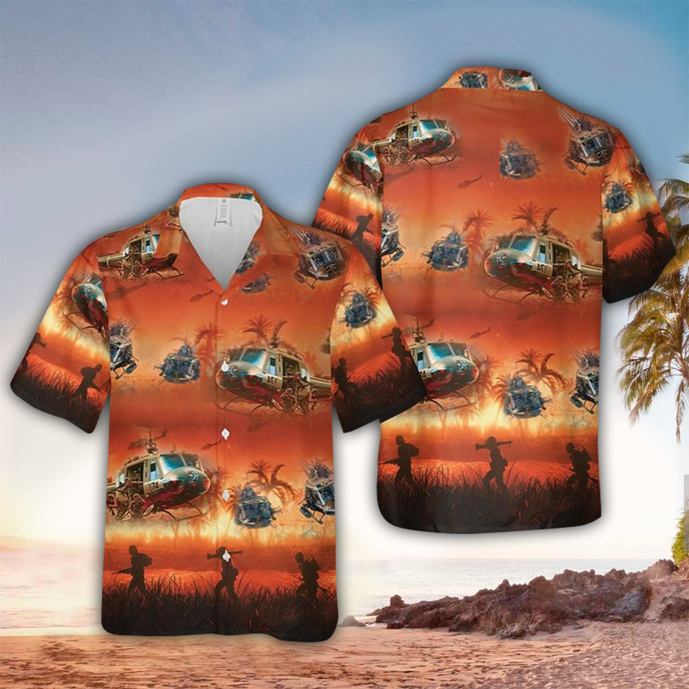 Helicopter Hawaiian Shirt Helicopter Shirt For Helicopter Lover Shirt For Men and Women
