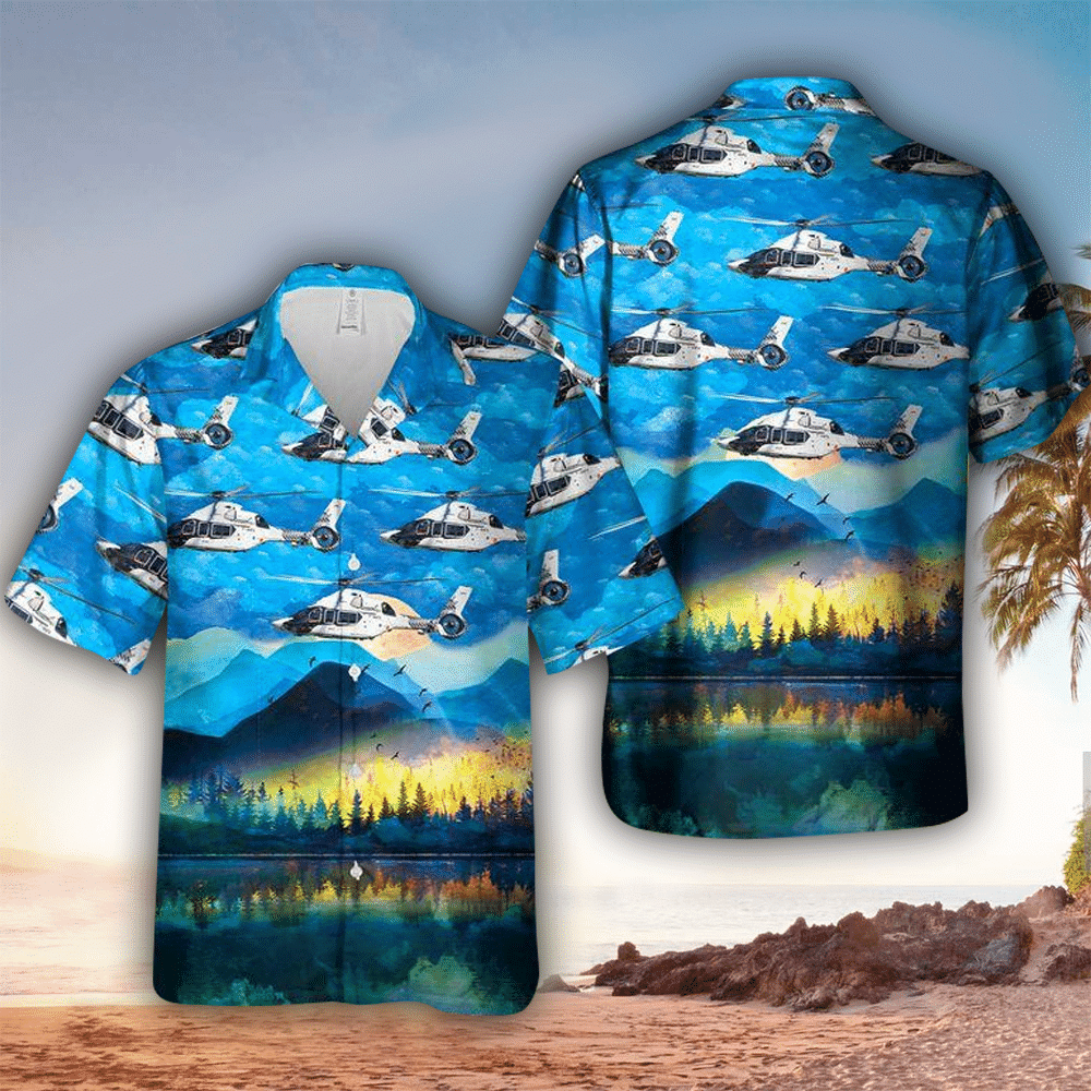 Helicopter Shirt Helicopter Hawaiian Shirt For Helicopter Lovers Shirt For Men and Women