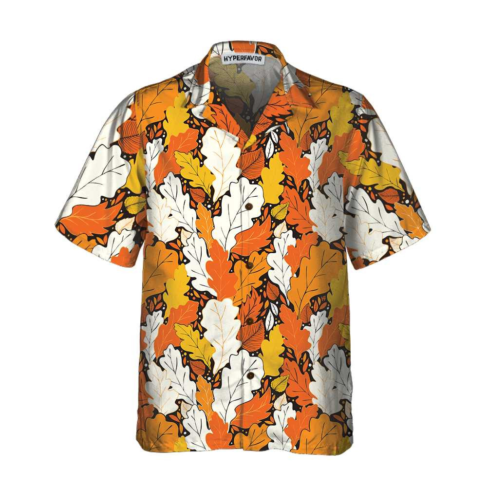 Hello Fall The Leaves Hawaiian Shirt Fall Thanksgiving Shirt Best Gift For Thanksgiving Day