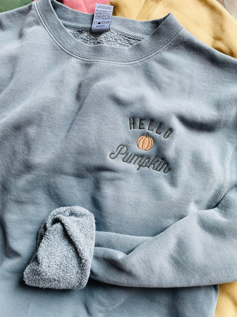 Hello Pumpkin Crewneck Sweater