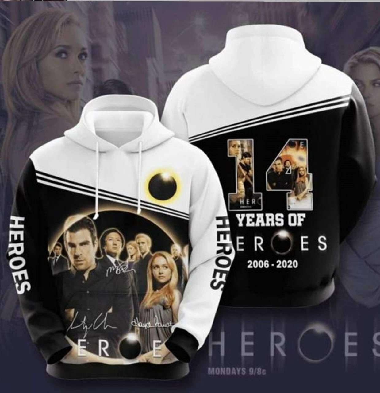 Heroes Movie Anniversary 3d All Over Print Hoodie