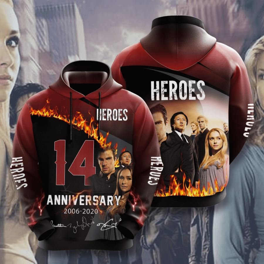 Heroes No765 Custom Hoodie 3D