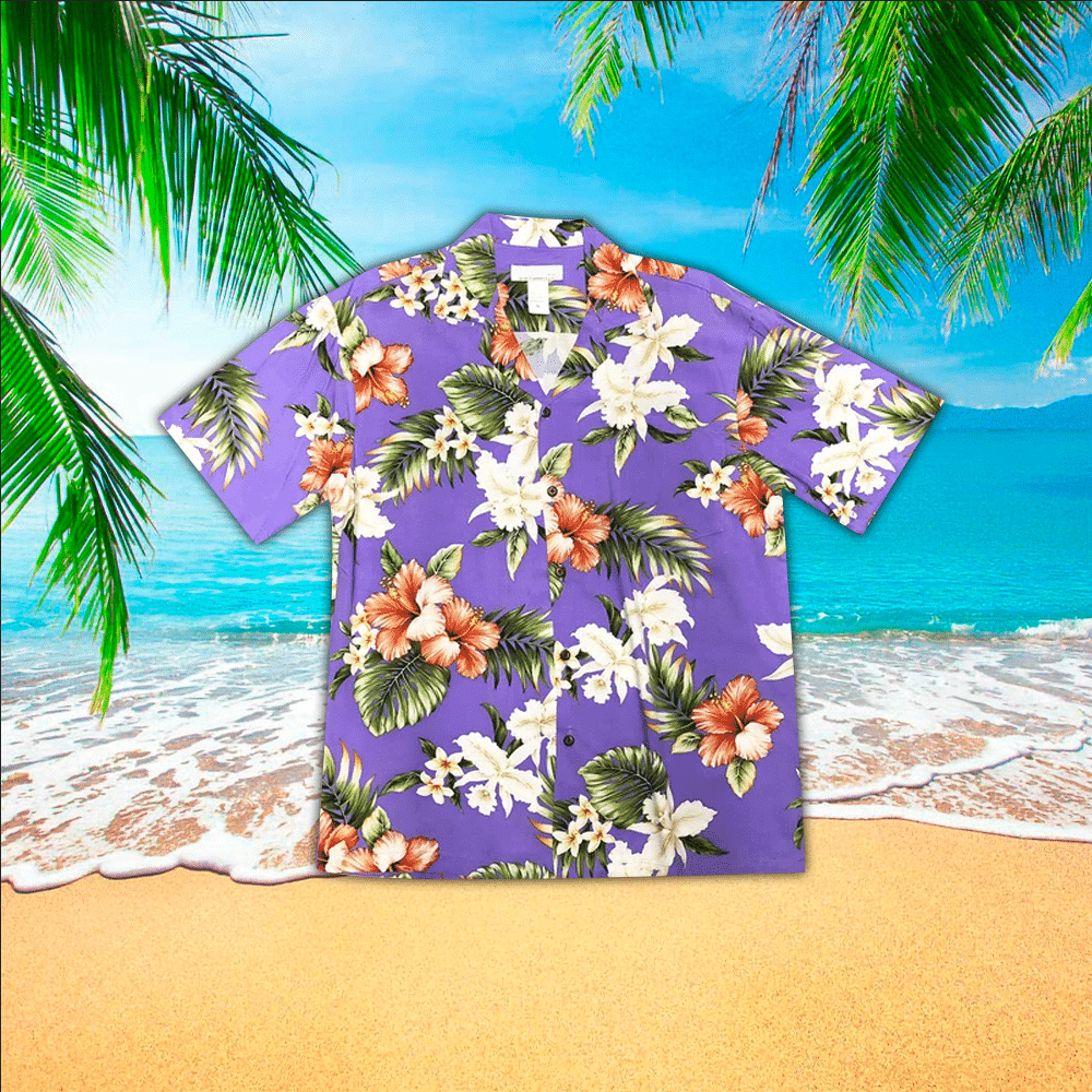 Hibiscus Aloha Shirt Hawaiian Shirt For Hibiscus Lovers Shirt for Men and Women