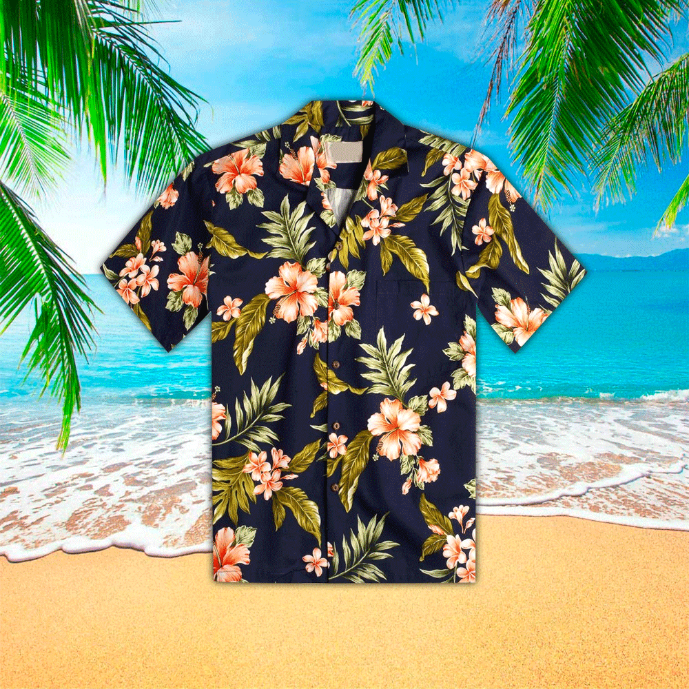 Hibiscus Aloha Shirt Hawaiian Shirt For Hibiscus Lovers Shirt for Men and Women