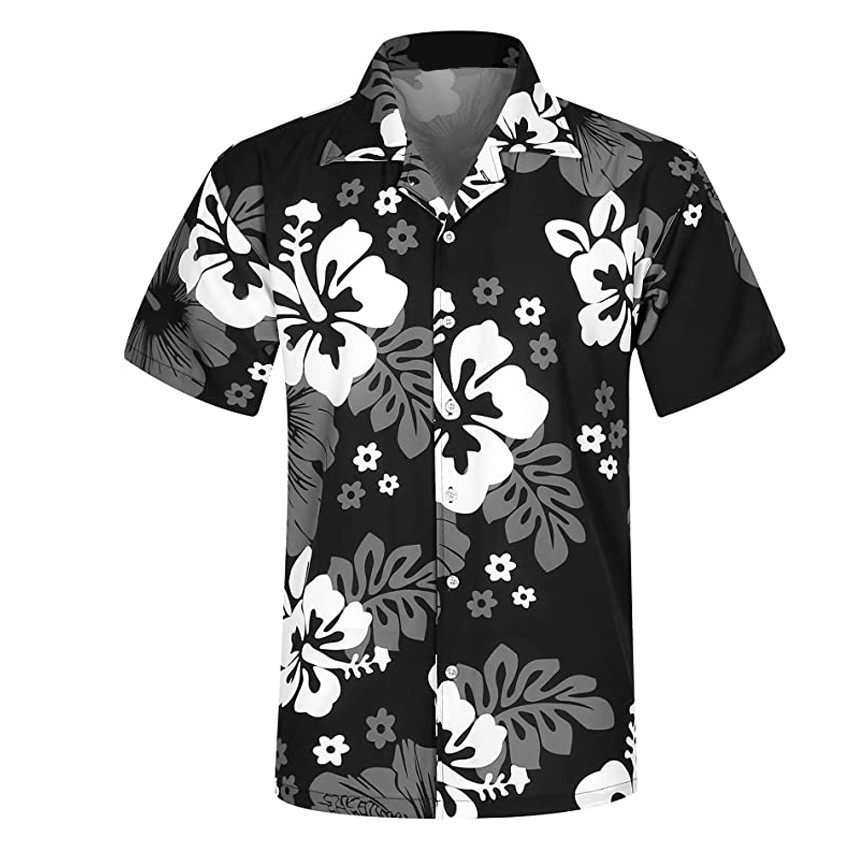 Hibiscus Hawaiian Shirt Aloha Beach Shirt Lover Gift Ideas Shirt for Men and Women