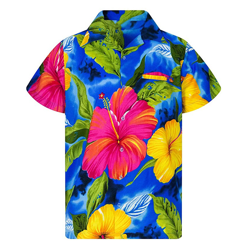 Hibiscus Hawaiian Shirt Hibiscus 3D Printed Shirt for Men and Women