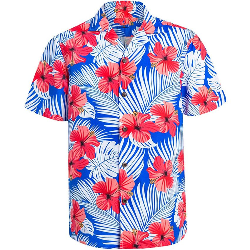 Hibiscus Hawaiian Shirt Hibiscus 3D Printed Shirt for Men and Women