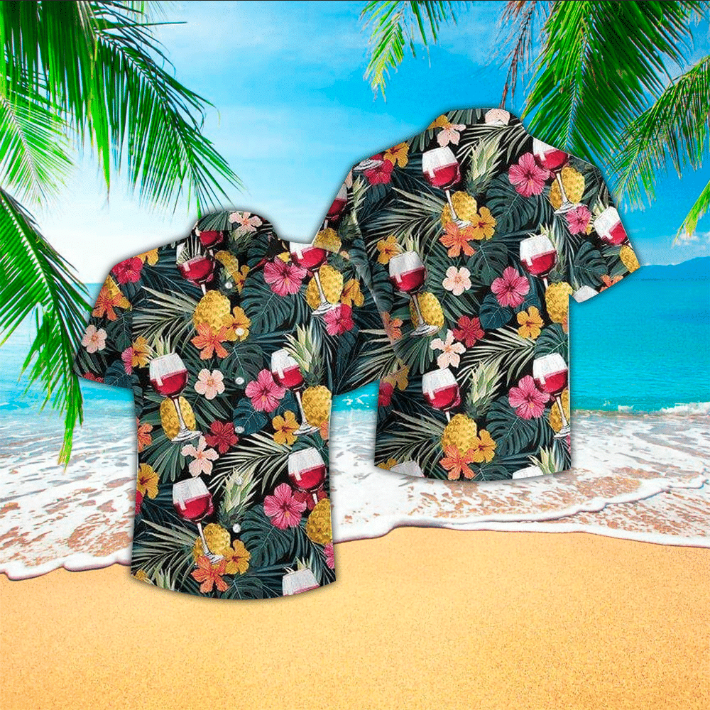 Hibiscus Hawaiian Shirt Mens Hawaiian Shirt For Hibiscus Lover Shirt for Men and Women