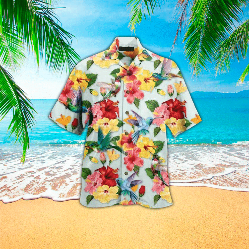 Hibiscus Hawaiian Shirt Mens Hawaiian Shirt For Hibiscus Lover Shirt for Men and Women