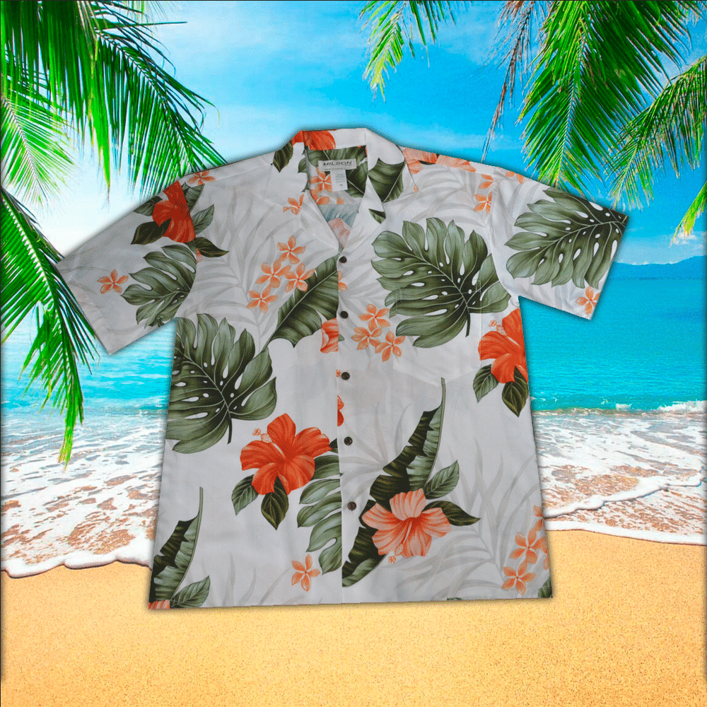 Hibiscus Hawaiian Shirt Mens Hawaiian Shirt For Hibiscus Lover Shirt for Men and Women