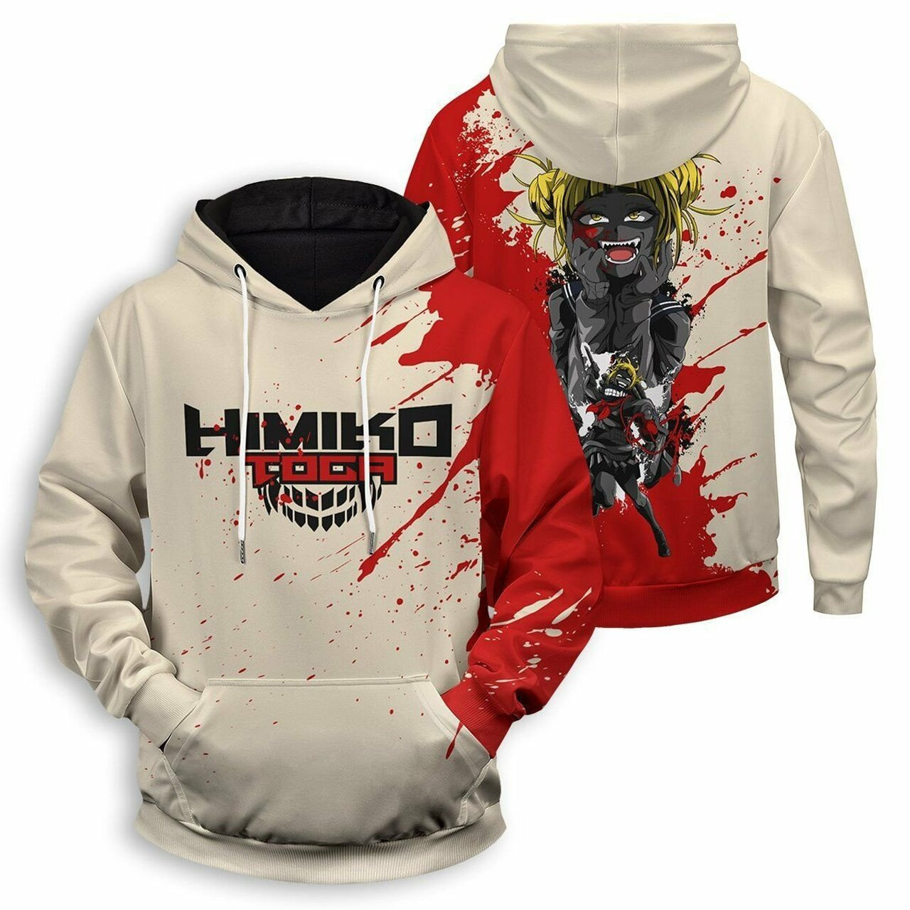 Himiko Spirit Unisex Pullover Hoodie 3d All Over Print Hoodie