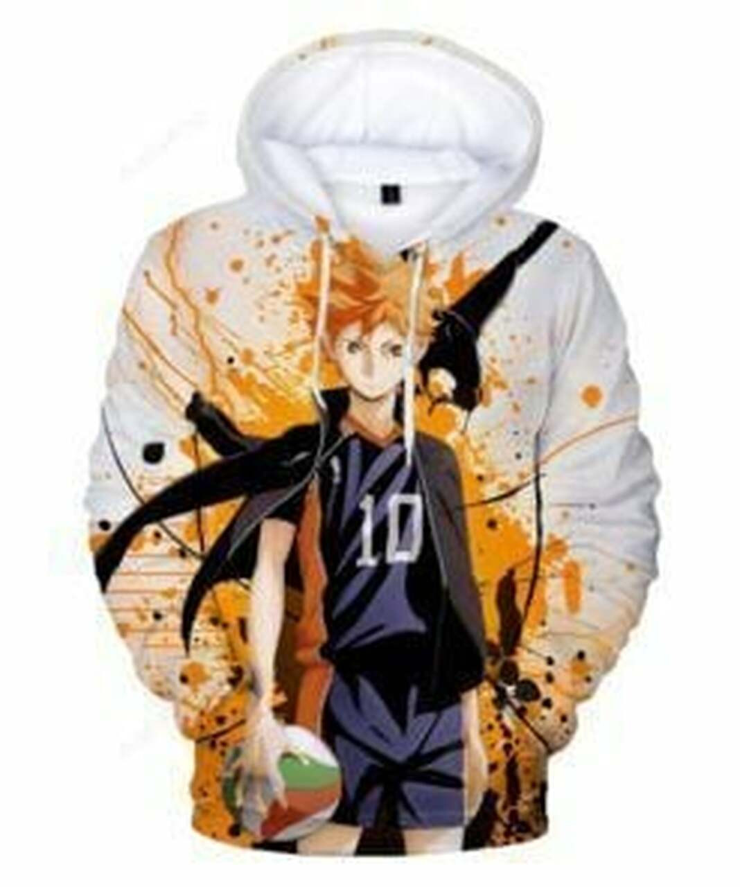 Hinata Shoyo 3d All Print Hoodie