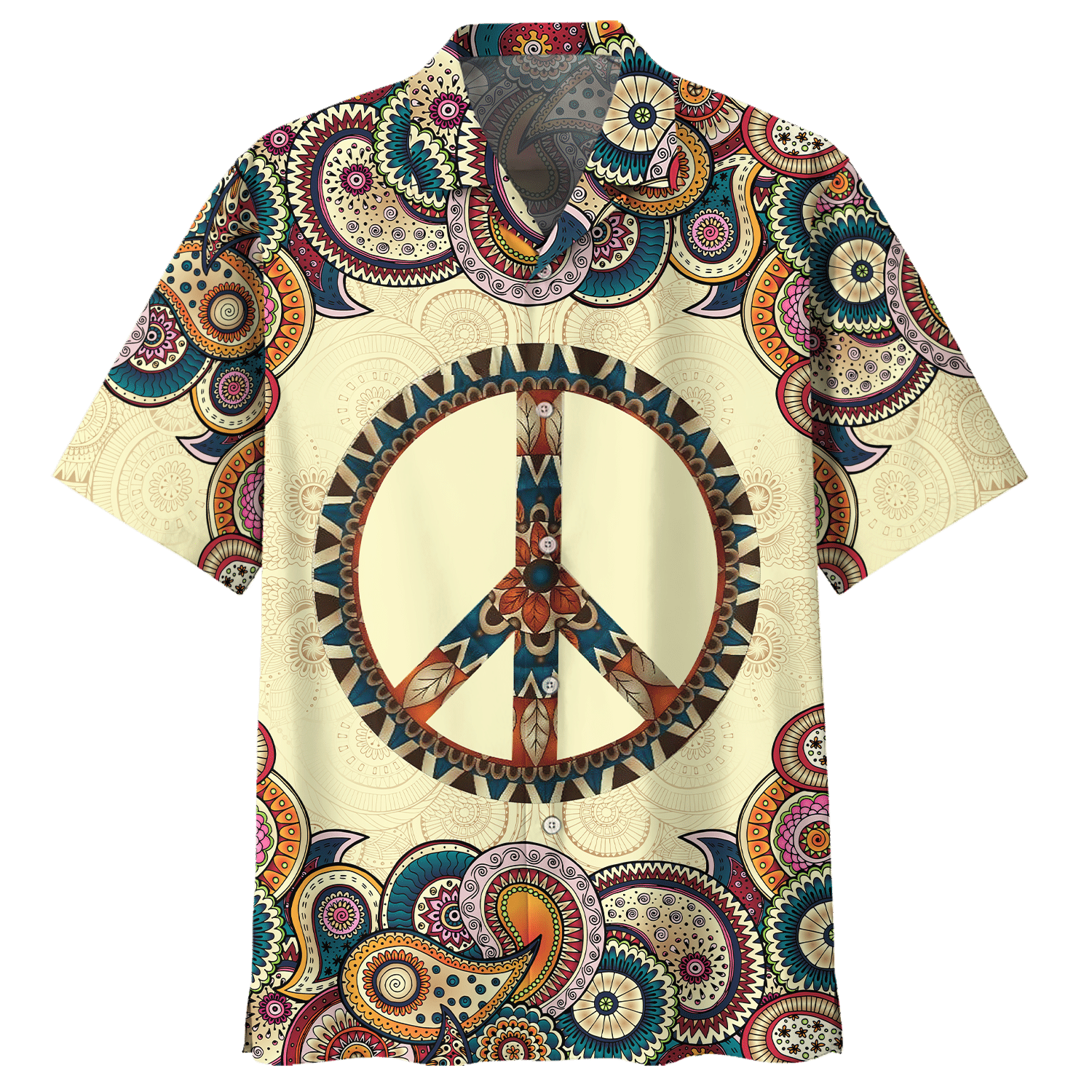 Hippie Hawaiian Shirt 10 For Men Women