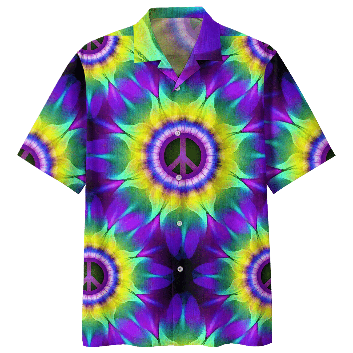 Hippie Hawaiian Shirt 15 For Men Women