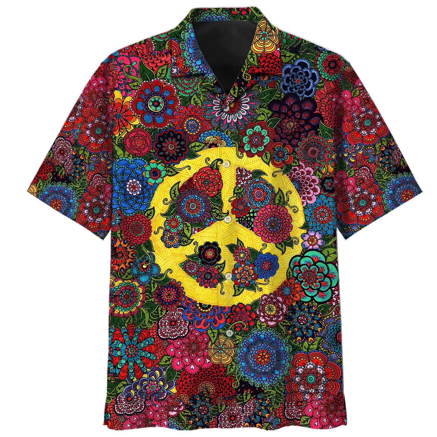 Hippie Hawaiian Shirt 5 For Men Women