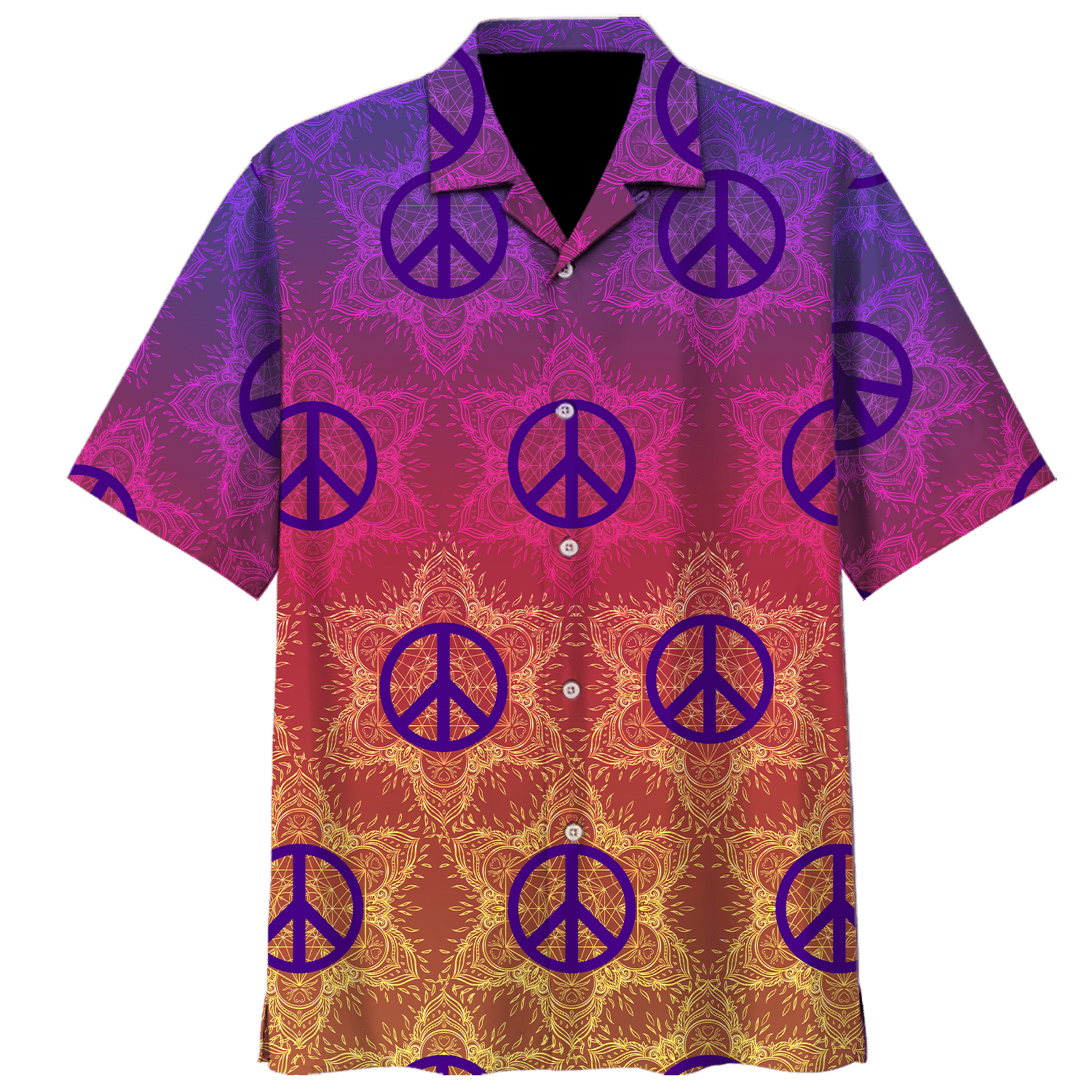 Hippie Hawaiian Shirt 6 For Men Women