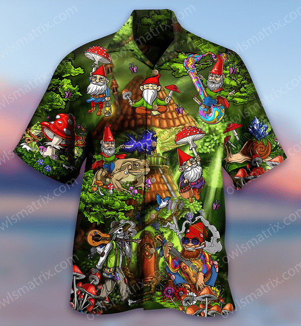 Hippie Mushroom Peace Life Color Limited - Hawaiian Shirt 31 - Hawaiian Shirt For Men