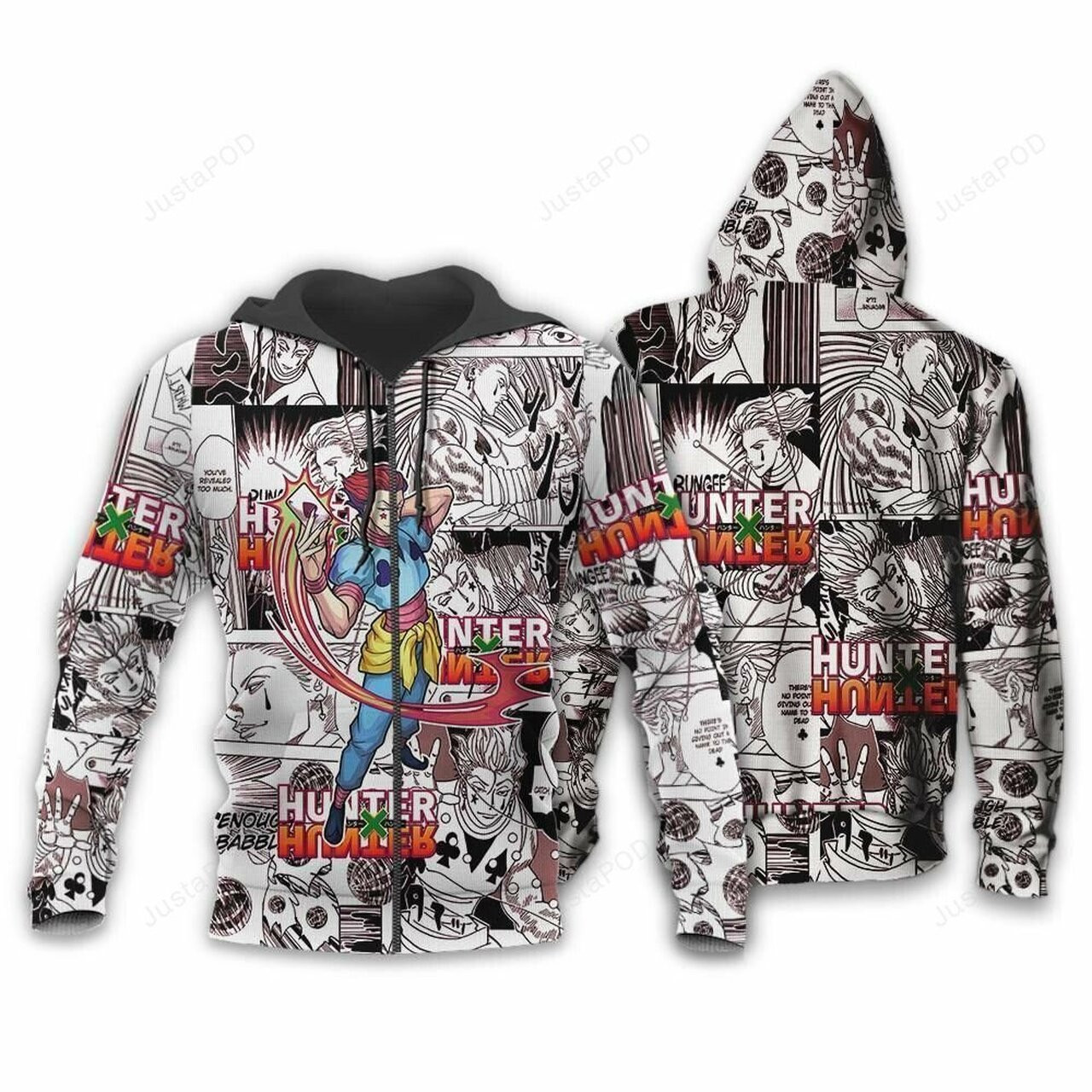 Hisoka Hunter X Hunter Hxh Anime Hoodie Manga 3d All Over Print Hoodie