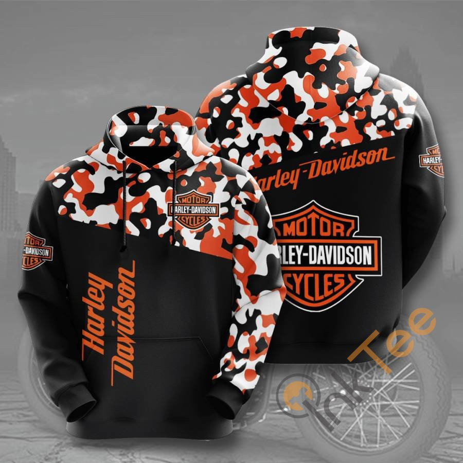 Hobbies Motorcycles Harley Davidson Usa 163 Hoodie 3D