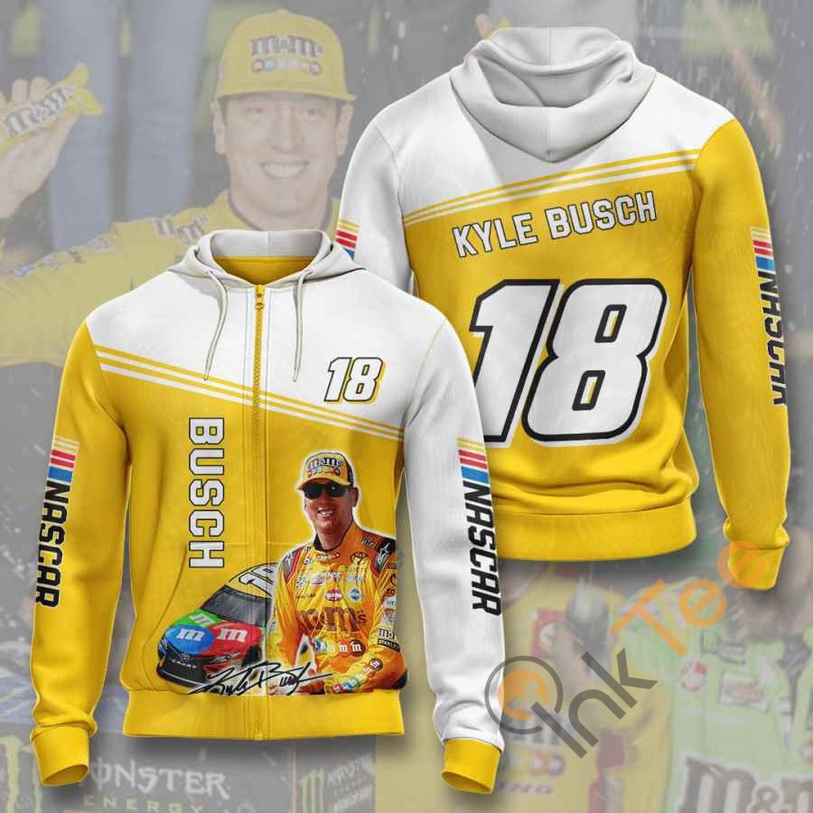 Hobbies Racing Kyle Busch Usa 1390 Hoodie 3D