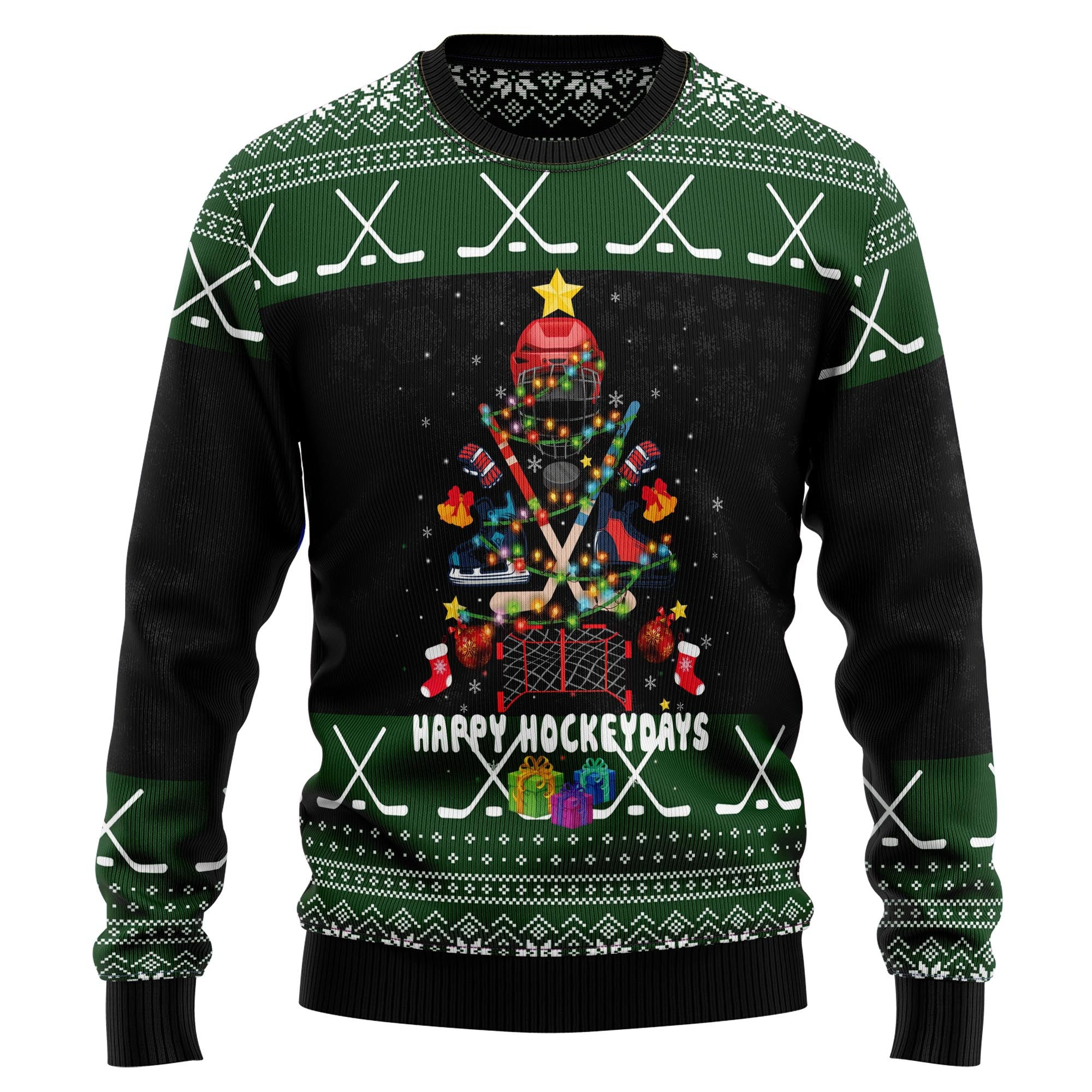 Hockey Christmas Ugly Christmas Sweater