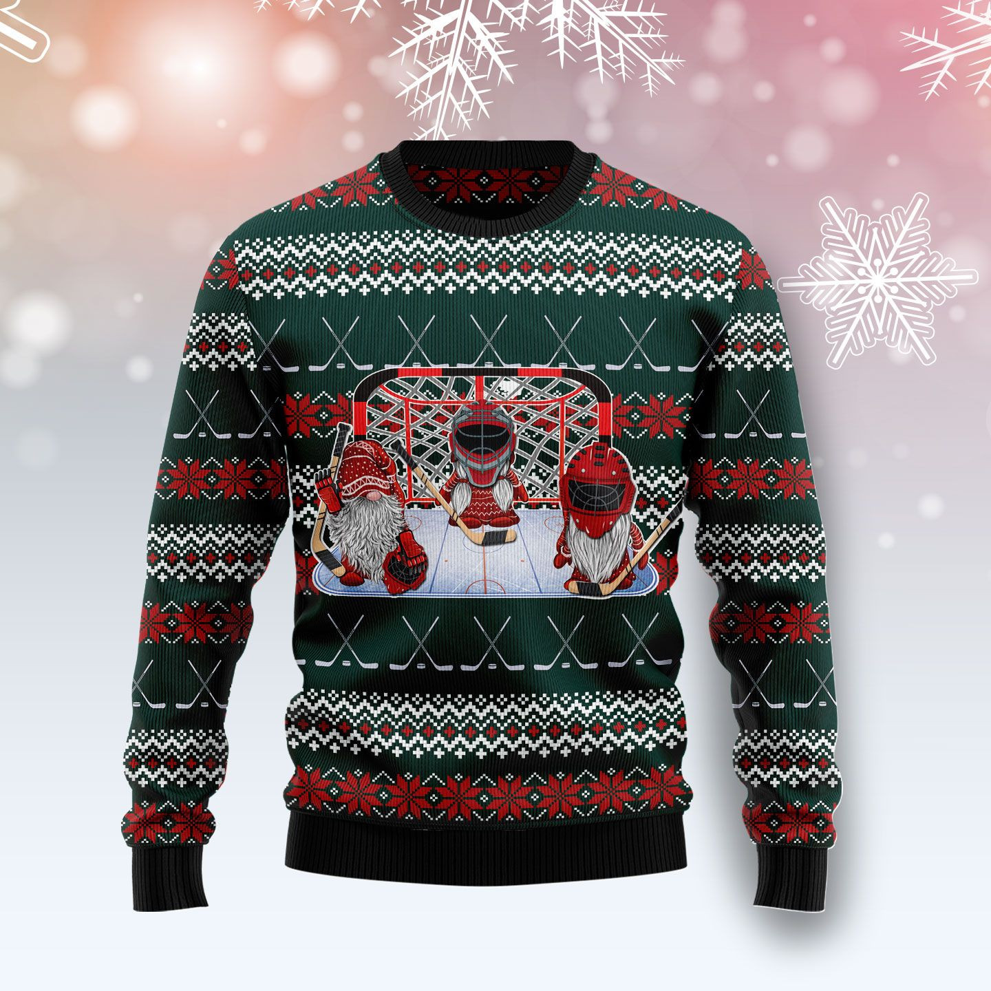 Hockey Gomies Ugly Christmas Sweater Ugly Sweater For Men Women