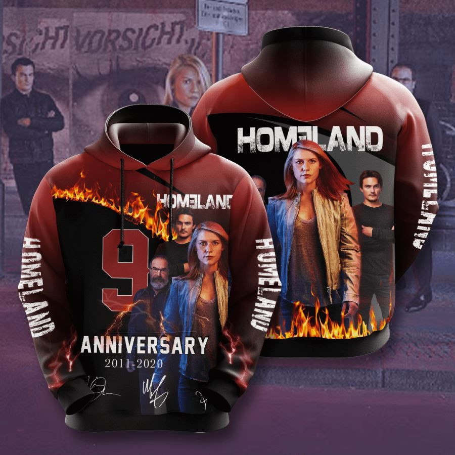 Homeland No769 Custom Hoodie 3D All Over Print