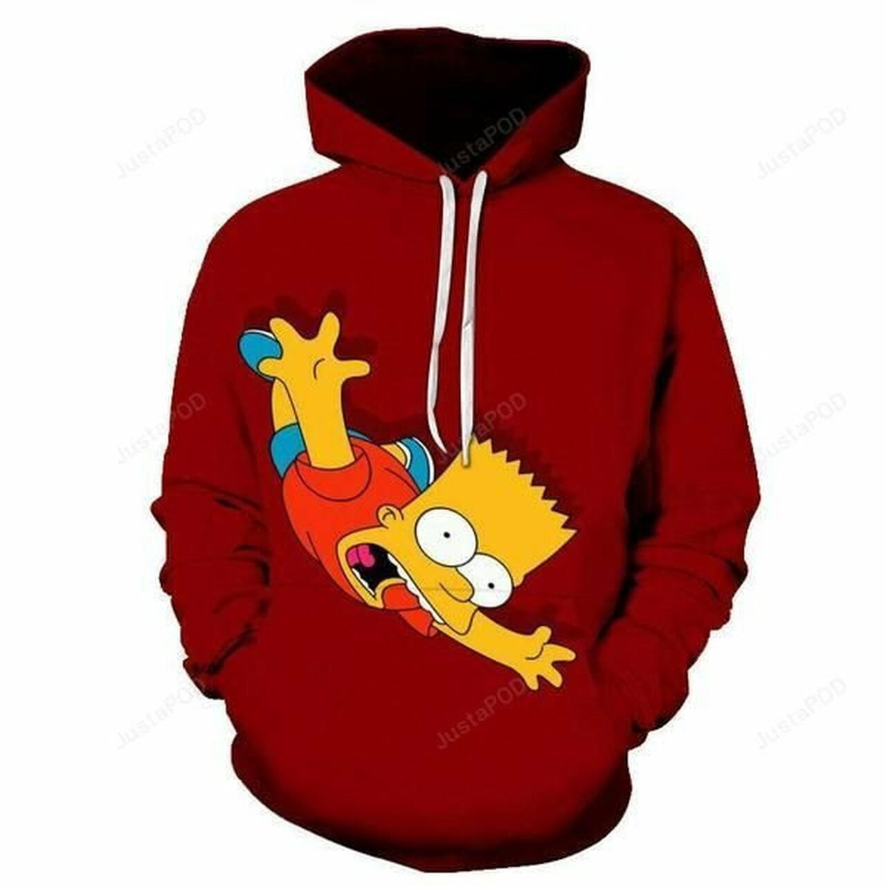 Homer Simpson And His Son 3d All Over Print Hoodie
