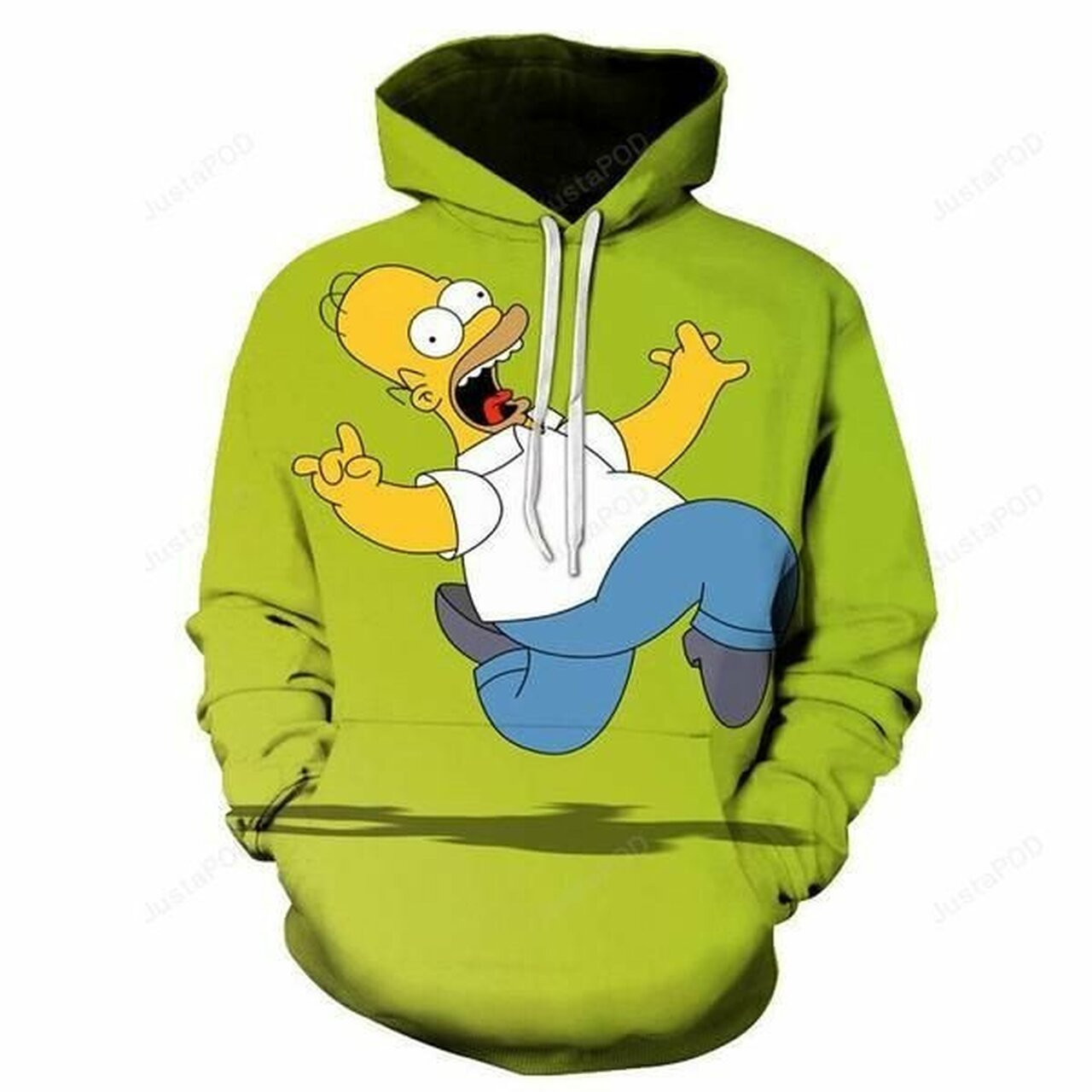 Homer Simpson And His Son Sweatshirt 3d All Over Print Hoodie